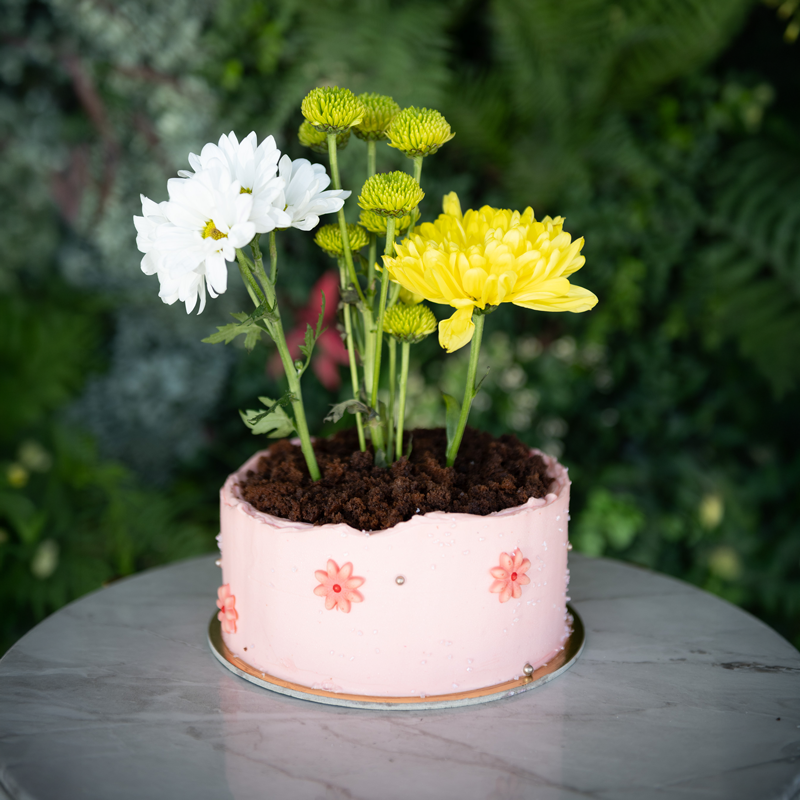 Mother’s Day Floral Mini Cake