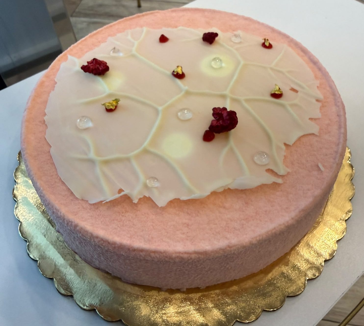 Lemon and Raspberry